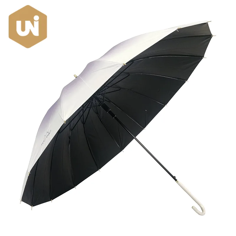 16k UV Erwuessener Stick Regenschirm