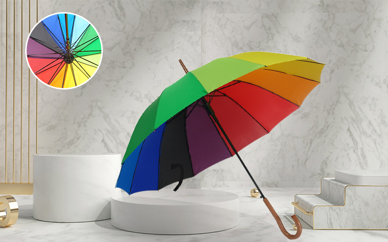 Wéi këmmert een sech ëm e Regenschirm