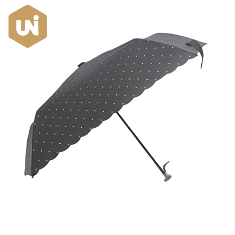 Schwaarz Regenschirm