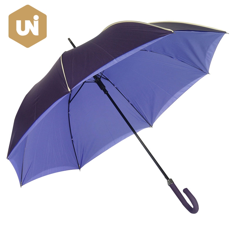 Duebelschicht Windproof Regenschirm