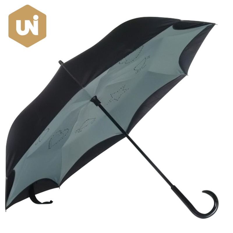 Invertéiert Regenschirm