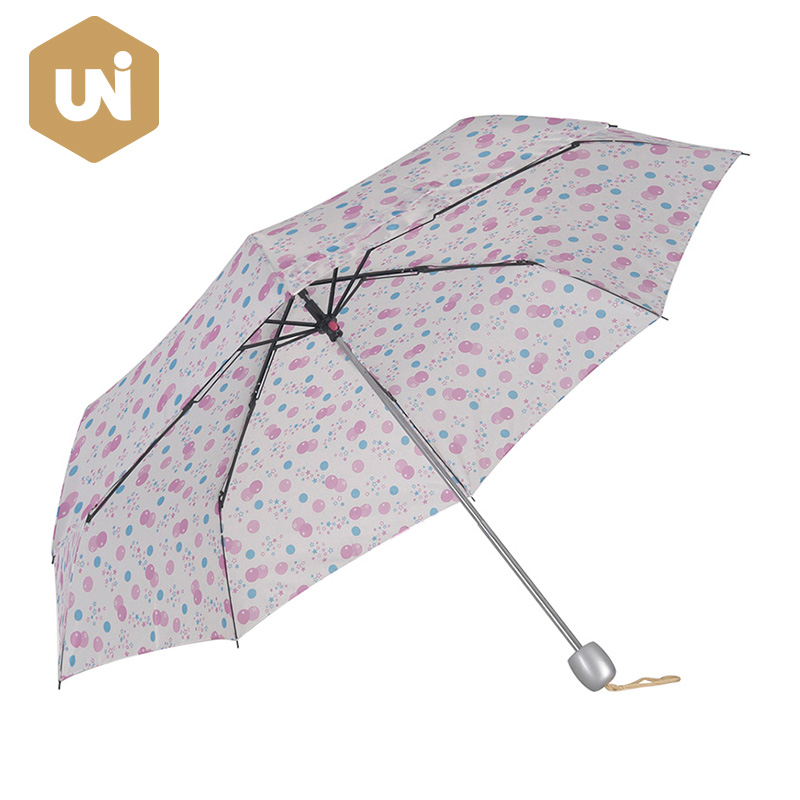 Lady ausklappen Regenschirm