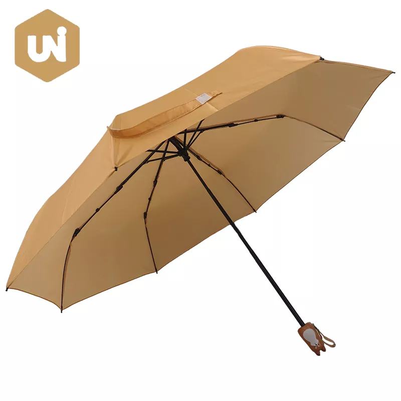 Shiba & Cat Holz Handle Umbrella